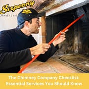 Chimney Company Sixpenny Chimney Sweeps chimney company team cleaning a fireplace flue.