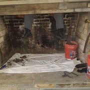 Cleaning a Chimney in Fairfax County, VA