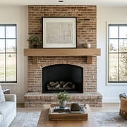 Fireplace remodeling by Sixpenny Chimney Sweep for a vintage home in Woodbridge Fireplace remodeling by Sixpenny Chimney Sweep for a vintage home in Woodbridge