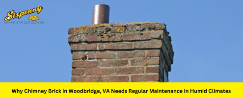 Why Chimney Brick in Woodbridge, VA Needs Regular Maintenance in Humid Climates