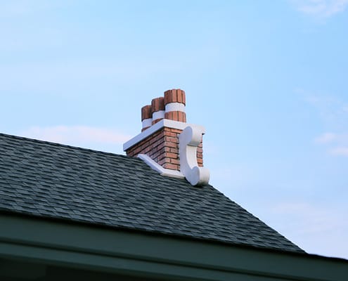 A House Chimney Roof
