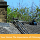 Professional performing chimney restoration at Sixpenny Chimney Sweep.